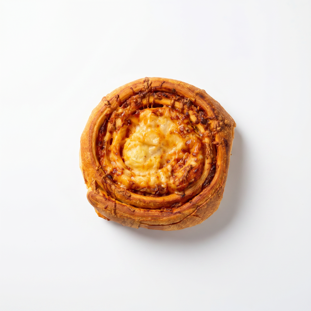 Pizzás-sajtos-szalámis csiga 12dkg